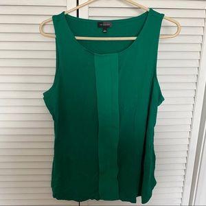 3/$10  green dressy sleeveless top